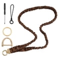 thumbnail image 2 of YardChic Lanyards for ID Badges and Keys, Leopard Print Long Neck Lanyard, Stretchy Lanyard for Women, Retractable Lanyard with ID Holder Cute Lanyards for Office, Classroom, Hospital & Cruise, 2 of 9