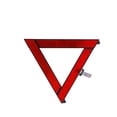 thumbnail image 1 of Speravity Nueva señal de advertencia reflectante Triangular plegable para coche, Reflector de emergencia para avería de coche, ABS duradero Vehículos, repuestos y accesorios Mis Speravity VI003513-00, 1 of 1