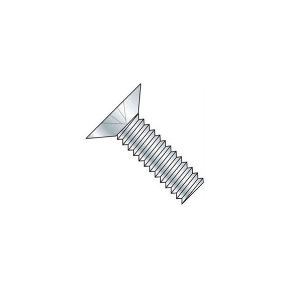 6-32 x 1/4"" Machine Screw - Phillips Flat Head - Steel - Zinc Plated - Pkg of 1