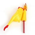 thumbnail image 2 of 31cm Durable Rubber Chicken and Dog Toy, Press Pinch Sound, 2 of 4
