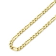 thumbnail image 2 of 14K Yellow Gold Chain 2.8mm Florentine Figaro Chain Necklace (16, 18, 20, 22, 24 Inches), 2 of 3