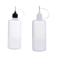thumbnail image 2 of Vogacara 5 unids/lote, caja de almacenamiento de botellas de plástico práctica de presión precisa, buen sellado, jarrones de gran capacidad, Juguetes de construcción Blanco 10ml, 2 of 6