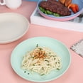thumbnail image 5 of Boreal Craft Wheat Straw Plate Home Restaurant Style Tableware Tray Prepared Dish Dumpling Disc Saucer Oven Grill Rack And Tray Non Stick Wolf Toaster Oven Tray, 5 of 5
