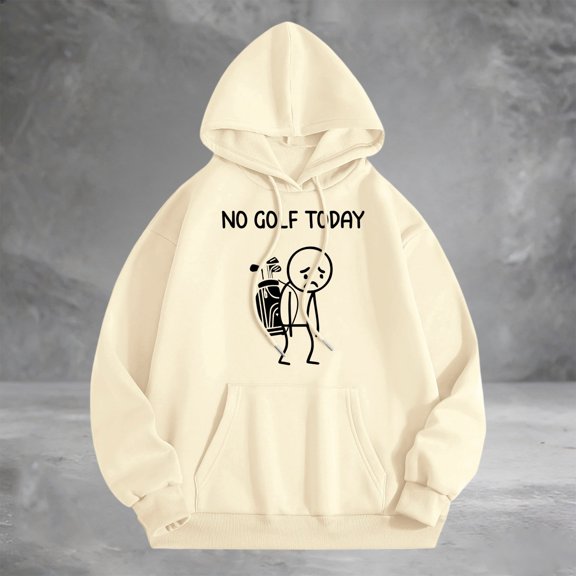 Hoodies for Women Beige Women's Comfy Front Pocket Hoodie Everyday Casual Pullover Sweatshirts for Women L