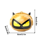 Little Devil Mini Bluetooth Speaker - Wireless Subwoofer with TWS Pairing, Enhanced Bass Portable Speaker for Home/Outdoor (Yellow)