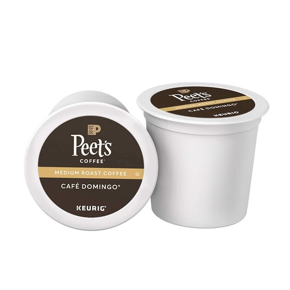 Peet,S Coffee Café Domingo Medium Roast Coffee K-Cup Coffee Pods 16 Count (Pack Of 1)