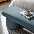 thumbnail image 5 of Orla Bench in Cadet Blue, 5 of 10