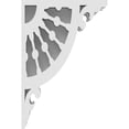 thumbnail image 3 of 1 7/8"W x 4"D x 6"H Wagon Wheel Architectural Grade PVC Corbel, 3 of 9