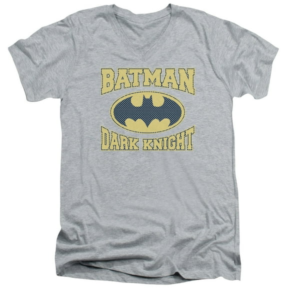 Batman - Dark Knight Jersey - Slim Fit V Neck Shirt - Medium