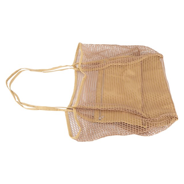 Bolsa de Playa de Malla Bolsa de Playa Tejida a Mano con Múltiples Bolsillos de Gran Capacidad y Gran Capacidad para Viajes Excursiones Campamentos ANGGREK Otros
