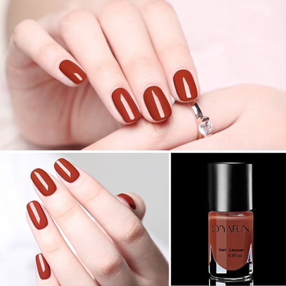 8Ml Peel-Off Water-Based Quick-Dry Nail Polish, #28 Earth Tone - 8Ml Peel off Water Based Non‑Toxic Breathable Nail Polish, Nail Polish Easter Mother'S Day Nail Care Makeup Organizers