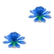 thumbnail image 4 of Naiovety Festival de velas de música de flores giratorias decoraciones de pastel de cumpleaños azul Azul 2Conjunto, 4 of 6