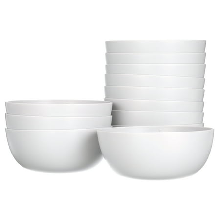 [Pack of 12] 37oz Plastic Cereal Bowl