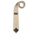 thumbnail image 4 of Jacob Alexander Men's Polka Dot Print Regular Length Neck Tie - Champagne, 4 of 7