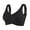 Black, variant on Push Up Bra for Women – Strapless Halter Minimizer Tube Top Women's Comfortable And Sexy Transparent Shoulder Strap Cordless Backless Spongeless With Convertible Shoulder Straps