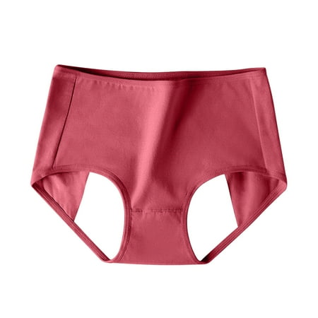 

WZHKSN Women Lace Panty Red G Strings Briefs 1-Pack