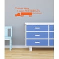 thumbnail image 4 of Bedroom Décor Count Peterbilts Not Sheep Boys Wall Decals Lettering 23x8-Inch Orange, 4 of 6