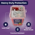 thumbnail image 4 of Medical Sharps Container, 1 Quart, 2 Pack, 4 of 7