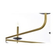 thumbnail image 6 of Cohen 42 inch pendant in black and brass, 6 of 8