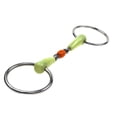 thumbnail image 1 of Bocado de boca de caballo, accesorios para bocado de caballo, eslabones sueltos, bocado con junta tórica, herramienta para adiestramiento de caballos, rojo, 1 of 8