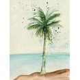 thumbnail image 2 of Gango Home Decor Tropical African Oil Palm I & II; Two 11x14in Art Prints in Distressed White Frames, 2 of 5