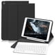 thumbnail image 1 of Funda Teclado KVTVOU para iPad 9ª/8ª/7ª Generación (10.2 Pulgadas, 2021/2020/2019), Teclado Bluetooth Inalámbrico Magnético Desmontable, Funda Folio con Soporte y Porta Lápiz, Negro, 1 of 9