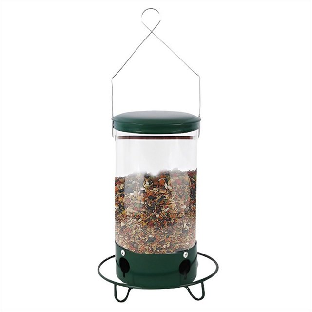 Contenedor Giratorio Colgante para Pájaros de Jardín, Herramienta de Alimentación para Pájaros, Jaula para Pájaros de Hierro Forjado, Comedero para Pájaros Al Aire Libre