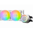 thumbnail image 5 of MSI MAG CoreLiquid E240 White - AIO ARGB CPU Liquid Cooler - Rotating Cap Design - 240mm Radiator - Dual 120mm ARGB PWM Fans - Intel LGA 1851/1700 Ready / AMD AM5 Compatible, 5 of 5