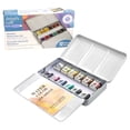 thumbnail image 6 of 12 Half Pans Metallic Watercolor Set by Artist's Loft - High Quality Watercolor Pigments for Students - Teachers - Artists - 1 Pack, 6 of 8