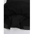 thumbnail image 6 of Yeahdor Girls Sparkly Rhinestones Ballet Dance Costume Mesh Splice Figure Ice Skating Dress Gymnastics Leotard Dance Dress Black 8, 6 of 7