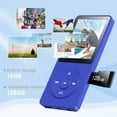 thumbnail image 2 of AGPTEK MP3 Player, 70 Hours Playback Lossless Sound 16GB Music Player, A02S Blue, 2 of 6