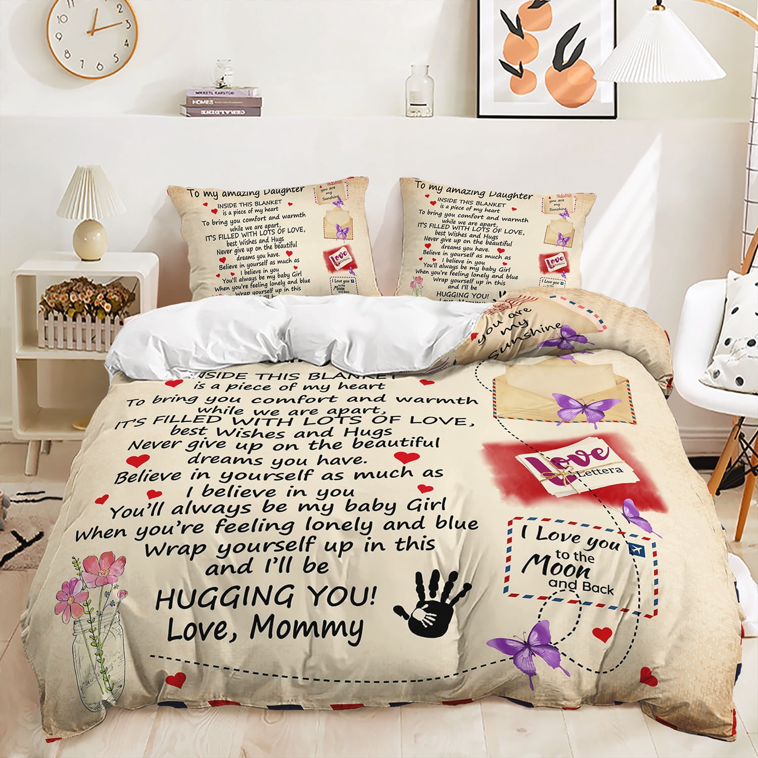 Digital Printing Custom Duvet Cover Kids Child Baby Quilt/Blanket Case Queen Cartoon Bedding (9BM)