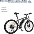thumbnail image 2 of Bicicleta Eléctrica Bluelander, Rodada 26, 7 Velocidades, Motor de 36 V/350 W, Frenos de Disco, 2 of 5