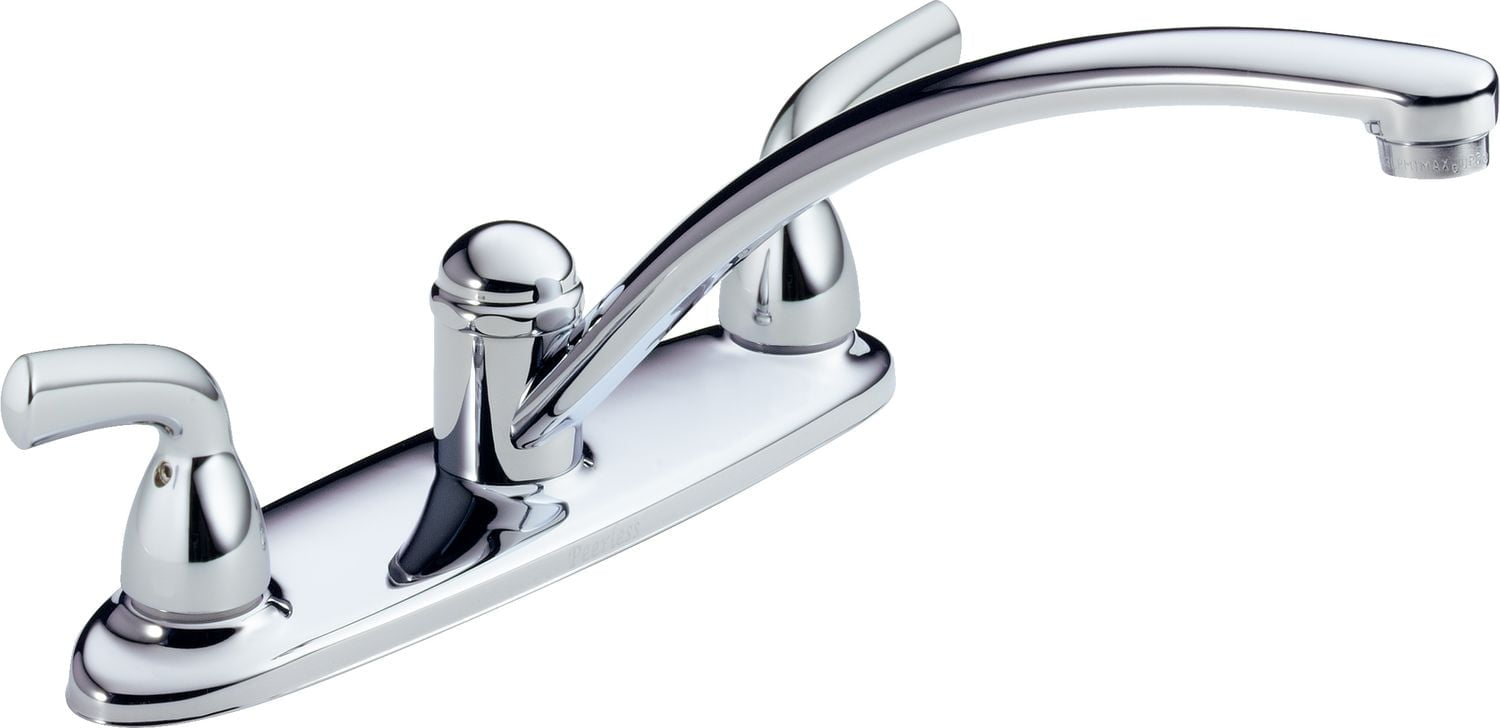 Peerless® Chrome Two Handle Kitchen Faucet