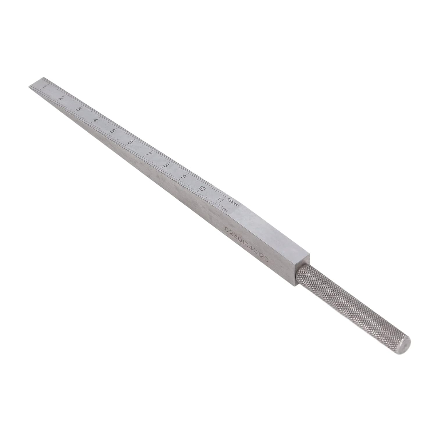 Gamvdout Hole Feeler 22×5×4 Taper Welding Feeler Stainless Steel Hole Measure Tool 2 Scale 0.5 11mm