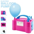 thumbnail image 4 of Balloon Pump, Balloon Pump Electric, Portable Dual Nozzle Electric Blower Air Pump Inflator for Party Decoration, 4 of 9