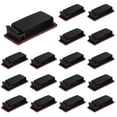 thumbnail image 1 of 25 uds Clips de fijación de cables Clips adhesivos de gestión de cables Clips de pared Clips de Cable abrazadera de fijación de Cable, 1 of 5