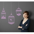thumbnail image 1 of Decorative Hanging Birdcages Wall Decal Stickers, 1 of 4
