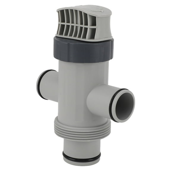 Pool Hose Connector Plunger Valve: Split Hose Plunger Valve For Ground Pool Maintenance, Plastic Pool Accessory Attachment