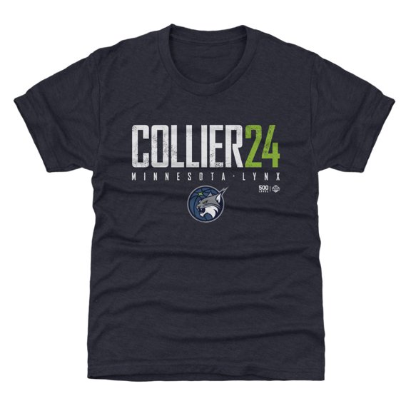 Youth 500 Level Napheesa Collier Navy Minnesota Lynx Elite T-Shirt