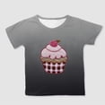 thumbnail image 3 of Hessimy Kids/Girls/Teen Girls Active Quick Dry T-Shirts Short Sleeve Shirts Athletic Performance T-Shirt(Dark Gray,10-11 Years), 3 of 3