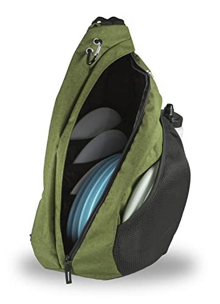 Infinite Discs Slinger Deluxe Disc Golf Bag (Green)