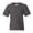 Charcoal, variant on Crown Craze® Youth Short Sleeve T-Shirt Classic fit Tees 100% Cotton Wholesale Plain Tee Shirt for Kid (Black, S)
