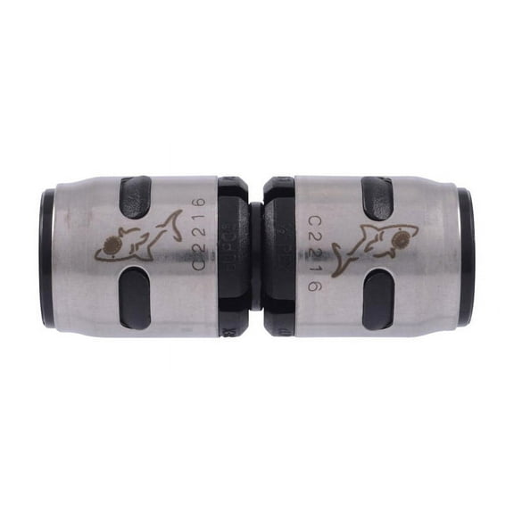 SharkBite EvoPEX 3/4 in. Push x 3/4 in. Dia. Push Plastic Coupling