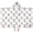 Cow and Text White Pattern, variant on Cow and Text White Pattern Hooded Bath Towel Wrap for Teens Ages 3 To 12, Soft Lightweight Quick Dry Microfiber Bath Beach Pool, 60"x35"