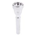 thumbnail image 1 of Esquirla Trumpet Mouthpiece Replacement Plated Rich Musician Instrument Accessory 5C, 1 of 8