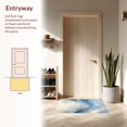 thumbnail image 3 of ODIKA 5'x7' Machine Washable Non-Slip Area Rug, Cloud Dream Accent Abstract Design High Traffic Rug, Gray, 143608, 3 of 7
