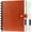 Brown, variant on PU Leather Discbound Notebook 8.5" x 11" Disc Bound Planner Supplies with Discs 5 Tab Note Dividers & 60 Pages Wide Ruled Disc Planner for Work Travel Note Taking (Letter Size,Brown)