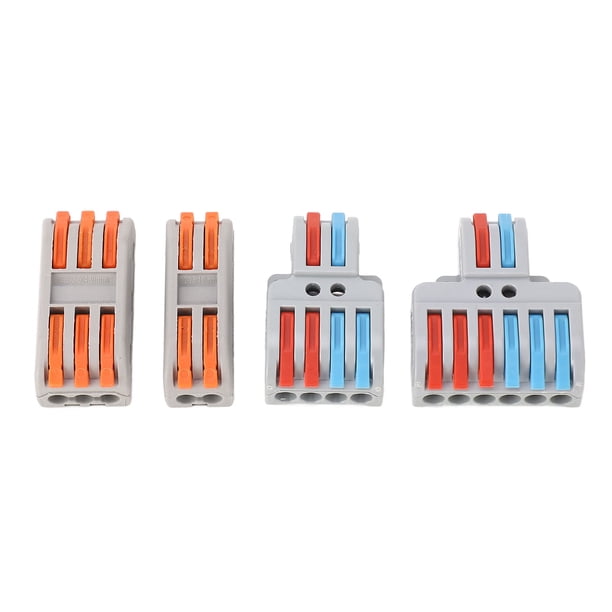 Conector De Palanca, Conector De Empalme De Cable Aislante 4 Tipos 32A 500V Para Cable Duro