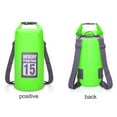 thumbnail image 3 of 15/30L Boating Water Bag Inflatable PVC Portable for Water Sports (15L Green), 3 of 10